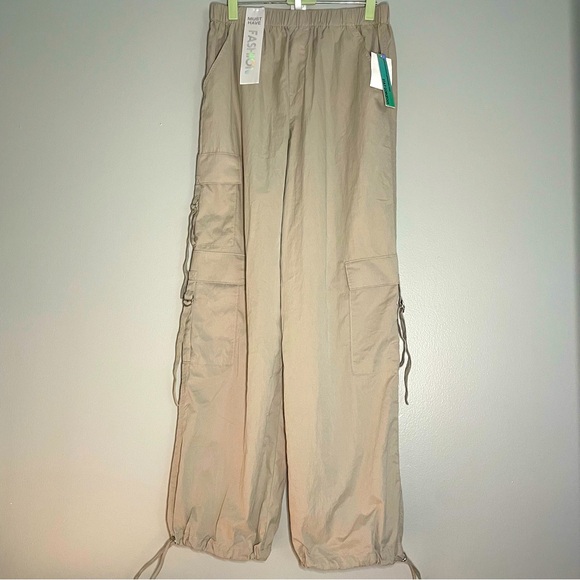 TINSELTOWNS NWT Juniors' Tinseltown D-Ring Cargo Parachute Pants SZ/SM - Picture 2 of 15